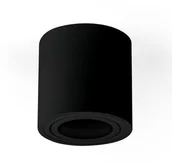 Lampy sufitowe - OxyLED Oprawa sufitowa spot tuba natynkowa CROSTI SASARI RO 145 L czarny śr. 16cm - czarny Koło L OXY AR1414R BL - miniaturka - grafika 1