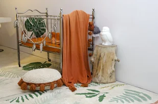 Lorena Canals Lorena Canals, Poduszka, Circle Terracota, 48x48 cm - Kołdry i poduszki dla dzieci - miniaturka - grafika 6