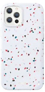 Uniq UNIQ etui Coehl Terrazzo iPhone 12/12 Pro 6,1" biały/natural white - Etui i futerały do telefonów - miniaturka - grafika 2
