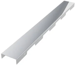 Schedpol Odpływ liniowy płyta spadkowa 90x90 cm ruszt STEEL 10.022/OLSL - Odpływy liniowe - miniaturka - grafika 2