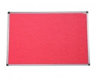 Tablice i flipcharty - Allboards KOLOROWA tablica tekstylna jak korkowa 150x100 - czerwona - miniaturka - grafika 1