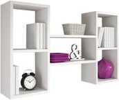 Regały - Panel Pola 002 Regał Ścienny Półka na Książki - miniaturka - grafika 1