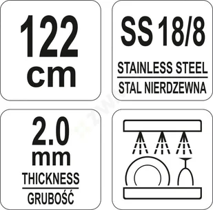 Yato MIESZADŁO DO KOTŁA 1220MM YG-02520 - Wyposażenie lokali gastronomicznych - miniaturka - grafika 3