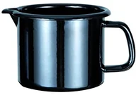 Garnki - GSW 255141 starszy Black Star garnek do mleka, emalia, czarny, 14 cm 255141 - miniaturka - grafika 1