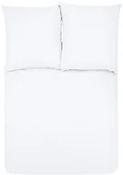 Pościel - AmazonBasics zestaw pościeli z mikrofibry, różne kolory i rozmiary, biały, 200x200 cm DS-BHW-009 - miniaturka - grafika 1