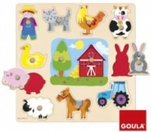 Goula na farmie 53025 - Puzzle - miniaturka - grafika 2