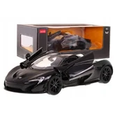 Samochody i pojazdy dla dzieci - Rastar Samochód McLaren P1 czarny 126675 - miniaturka - grafika 1