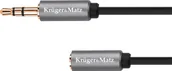 Kable - 3M Kabel Kruger&amp;Matz Jack 3.5mm Jack 3.5mm srebrny 5073 5073 - miniaturka - grafika 1