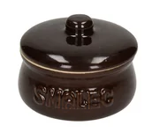 Pojemniki kuchenne - Tadar Pojemnik z Pokrywą Kamionka na Smalec Beczka Garnek 300ml marki 10x8cm - miniaturka - grafika 1