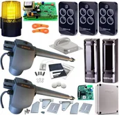 Napędy i siłowniki do bram - FAAC Zestaw Napęd Siłownik Gbat 300 3xPILOTY Lampa - miniaturka - grafika 1