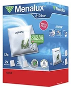 Worki do odkurzaczy - Menalux 3101 MP, Mega Pack, 12 worków na pył dur aflow syntetyk, 2 mikrofiltr, oryginalny markowy produkt 3101 MP - miniaturka - grafika 1