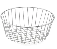 Suszarki do naczyń - Weis 17637 kosz na naczynia, okrągły, ze stali szlachetnej 17637 - miniaturka - grafika 1