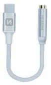 Kable USB - Redukcja Swissten USB-C/3,5mm Jack 2082265) Srebrna - miniaturka - grafika 1