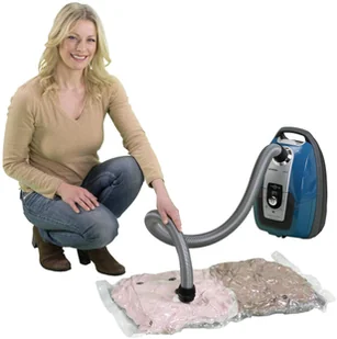 Wenko worek próżniowy zestaw 6-częściowy, polietylen, przezroczysty, 9.5 x 19 x 31 cm 52630100 - Akcesoria i części AGD - miniaturka - grafika 2