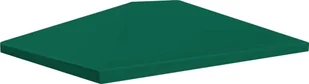 vidaXL Zadaszenie altany ogrodowej, 310 g/m, 4 x 3 m, zielone - Pawilony ogrodowe - miniaturka - grafika 7