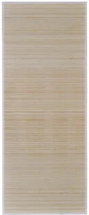 vidaXL Naturalny, prostokątny dywan bambusowy, 80x300 cm - Dywany - miniaturka - grafika 3