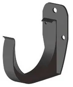 Rynny i akcesoria - Gamrat Uchwyt rynnowy fi100 grafit 619939 - miniaturka - grafika 1