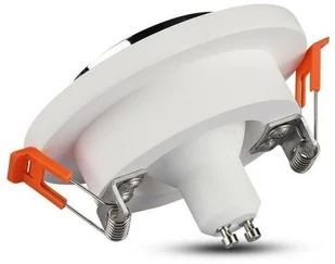 v-tac Oprawa Oczko V-TAC GIPS BETON GU10 Okrągła Wpuszczana Biały/Chrom VT-862 - Oprawy, klosze i abażury - miniaturka - grafika 11