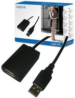 Adaptery i przejściówki - Logilink USB 2.0 repeater 5m USB A female, USB A UA0001 - miniaturka - grafika 1