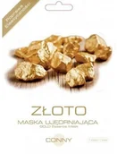 Maseczki do twarzy - Conny Gold Essence Mask maska ujędrniająca w płachcie Złoto 23g - miniaturka - grafika 1