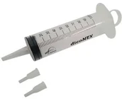 Meble i wyposażenie gabinetów medycznych - Inna Strzykawka cewnikowa DicoNEX 3-częściowa Janeta 25 szt. 25 szt. 100 ml |   NN-MZA-SJ10-001 - miniaturka - grafika 1