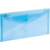 Teczki i skoroszyty - KW Trade Teczka kopertowa DL GRAND Niebieska KW1070 - miniaturka - grafika 1