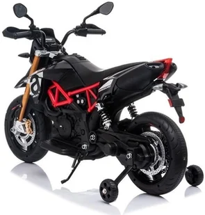 Import LEANToys Pojazd Aprilia A007 czarny - Pojazdy elektryczne dla dzieci - miniaturka - grafika 4