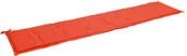 Poduszki ogrodowe - vidaXL Poduszka na ławkę ogrodową, czerwona, 200 x 50 x 3 cm - miniaturka - grafika 1