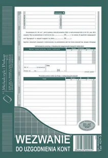Michalczyk&Prokop 424-3 WZK Wezwan.do uzg.ko.A5 potwier.sald Michalczyk i Prok - Druki akcydensowe - miniaturka - grafika 2