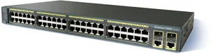 Cisco Catalyst 2960 Plus 48 10/100 PoE + 2 1000BT +2 SFP LAN Lite (WS-C2960+48PST-S) - Switche - miniaturka - grafika 3