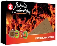 Węgiel do grilla - Podpałka brązowa 64 kostki PODPAŁKI CZECHOWICKIE - miniaturka - grafika 1