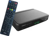 Tunery DVB-T - Vivax DVB-T2 183PR czarny - miniaturka - grafika 1