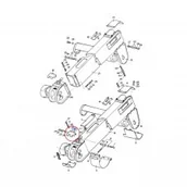 Części i akcesoria do maszyn rolniczych - NEW HOLLAND CASE POKRYWKA PRZENOŚNIKA 84015925 84015925 - miniaturka - grafika 1