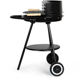 GoodHome Grill ogrodowy okrągły ruszt z regulacją wysokości rusztu 1092 - Grille - miniaturka - grafika 5