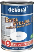 Emalie - Dekoral Emalia Ftalowa  Emakol Strong Biały Pojemność 0,9 L - miniaturka - grafika 1