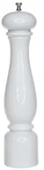 Pojemniki na przyprawy - Bisetti 6251 mslbl młynek do soli, drewno bukowe, 32 cm, biały 6251MSLBL - miniaturka - grafika 1