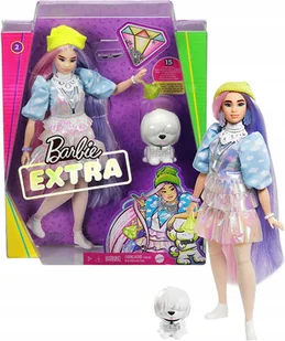Mattel Lalka Fashionistas Extra Z Pupilem + Akces. - Lalki dla dziewczynek - miniaturka - grafika 2