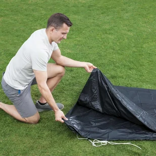 Bestway Pokrywa na basen Flowclear, 457 cm vidaXL - Akcesoria do basenów - miniaturka - grafika 6