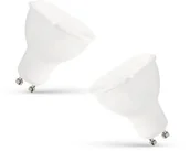 Żarówki LED - Spectrum LED GU10 230V 10W NW mleczna szybka BIAŁA 4000K WOJ13258 - miniaturka - grafika 1