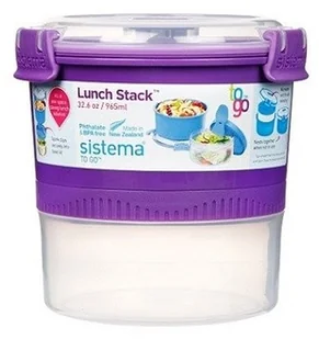 Sistema pojemnik śniadaniowy 965ml z łyżeczką 21360 - Pojemniki kuchenne - miniaturka - grafika 5