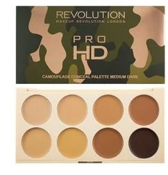 Revolution Ultra Pro HD Camouflage Medium Dark MAKE UP - Bronzery i konturowanie twarzy - miniaturka - grafika 4