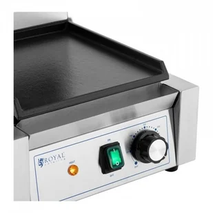 Royal Catering Grill kontaktowy płyta ryflowana i gładka 1800 W RCPKG-1800-M - Piece, kotły i płyty grzejne gastronomiczne Royal Catering Grill kontaktowy płyta ryflowana i gładka 1800 W RCPKG-1800-M - Piece, kotły i płyty grzejne gastronomiczne - miniaturka - grafika 2