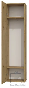 SZAFA DUO LUSTRO WIESZAK PRZEDPOKÓJ DĄB ARTISAN - Meble do przedpokoju - miniaturka - grafika 3