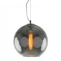 Italux Lampa wisząca Spectre 1 x 60 W E27 smoke/chrom DC-6042C - Lampy sufitowe - miniaturka - grafika 2