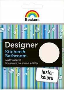 Beckers Tester farby DESIGNER KITCHEN & BATHROOM Oats cake - Farby wewnętrzne - miniaturka - grafika 2