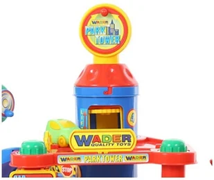 Wader Parking z 4-poziomowy z samochodami 37855 - Tory, garaże, parkingi - miniaturka - grafika 4