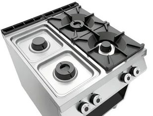 Bartscher 4-PALNIKOWA KUCHNIA GAZOWA 1X3,5 KW 1X5 KW 2X8 KW 2951131 - Piece, kotły  i płyty grzejne gastronomiczne - miniaturka - grafika 5