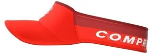 Compressport daszek ULTRALIGHT VISOR V2 czerwony - Czapki i chusty sportowe męskie - miniaturka - grafika 5