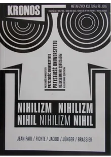 Kronos nr 1 Nihilizm Używana - Czasopisma - miniaturka - grafika 5