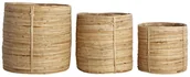 Pudła i pojemniki do przechowywania - House Doctor House Doctor - Zestaw trzech koszy Chaka 13708 - miniaturka - grafika 1